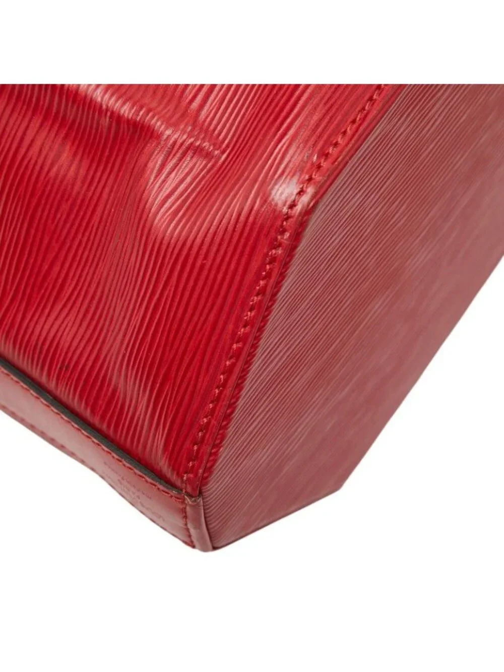 Louis Vuitton Epi Sac Depaul GM Shoulder Bag Castilian Red Leather